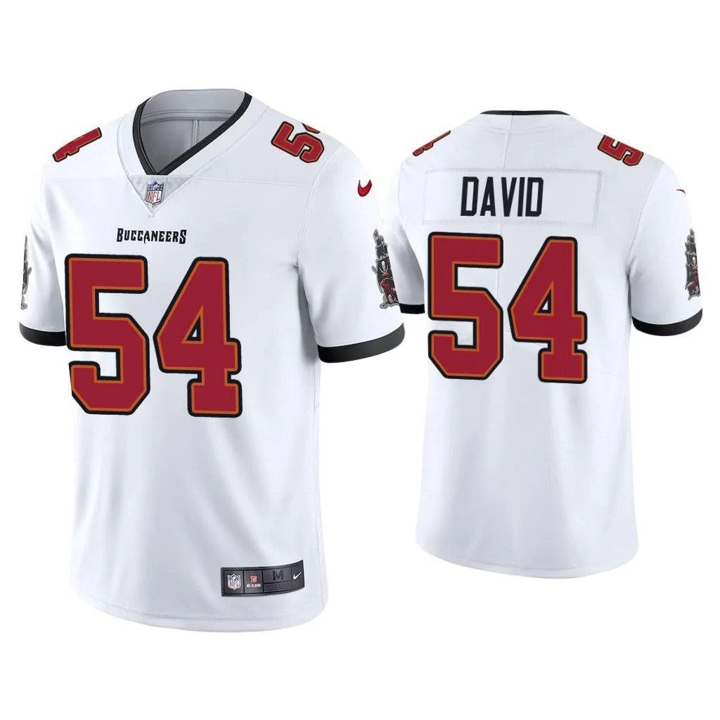 Men Tampa Bay Buccaneers #54 Lavonte David Nike White Vapor Limited NFL Jersey->tampa bay buccaneers->NFL Jersey